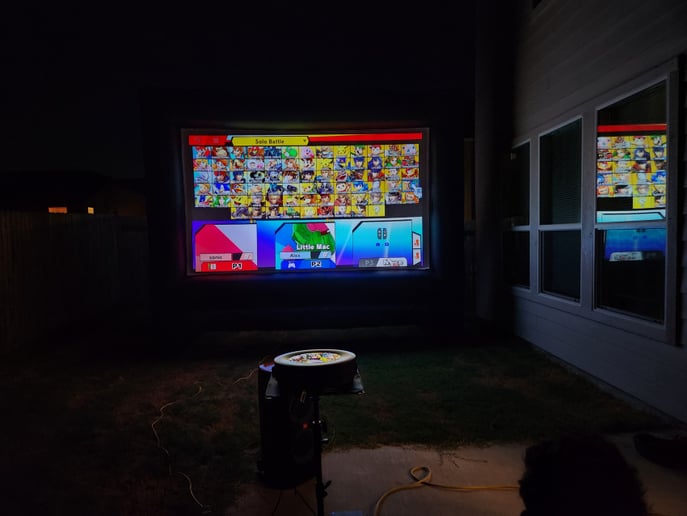 Gallery photo 3 of 150'' Screen (Movies, Boxing, Sports)
