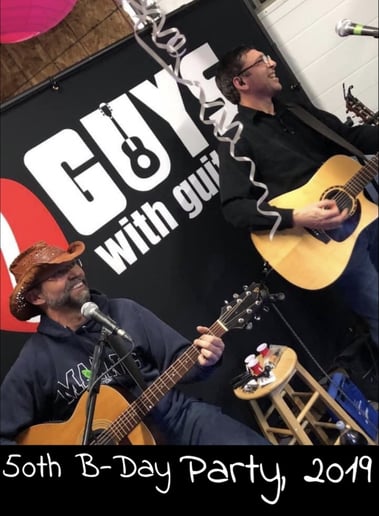 Gallery photo 2 of 2 Guys With Guitars