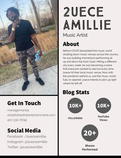 Gallery photo 2 of 2uece Amillie