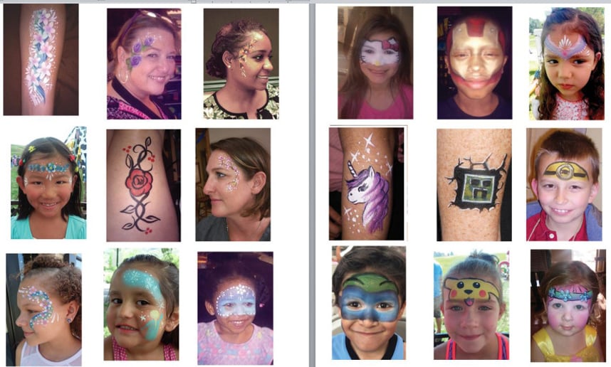 Gallery photo 2 of A Face to Paint