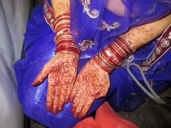 Gallery photo 9 of Glitter Ruby's Henna Art & Typewriter Poetry