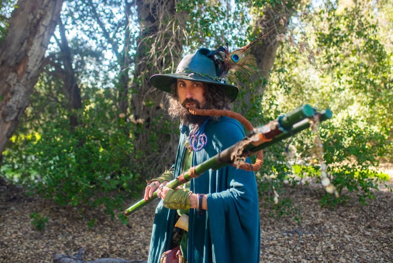Gallery photo 1 of Aaron the Green, Elven Wizard