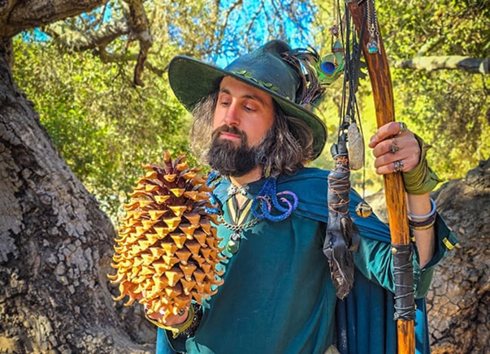 Gallery photo 2 of Aaron the Green, Elven Wizard