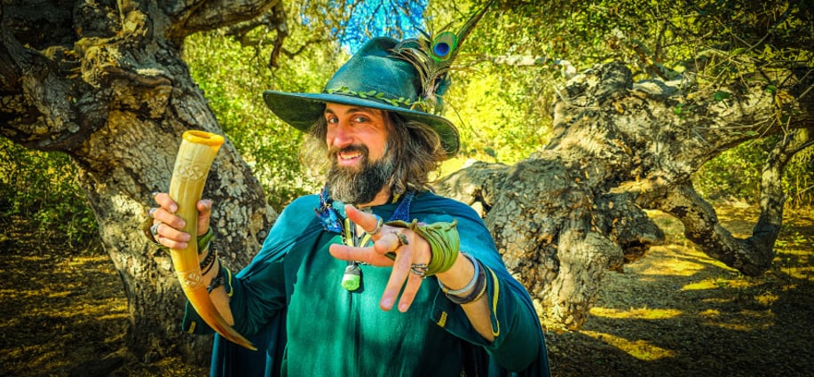 Gallery photo 3 of Aaron the Green, Elven Wizard