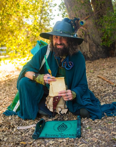 Gallery photo 4 of Aaron the Green, Elven Wizard