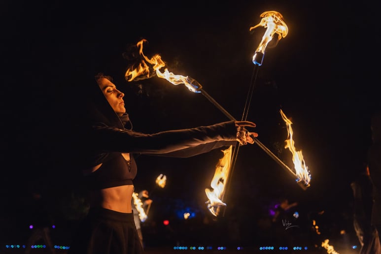 Gallery photo 12 of Damn Danielle – Fire & LED Performer