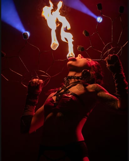 Gallery photo 13 of Damn Danielle – Fire & LED Performer