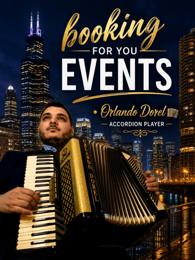 Gallery photo 7 of ORLANDO DOREL - ACCORDION PLAYER