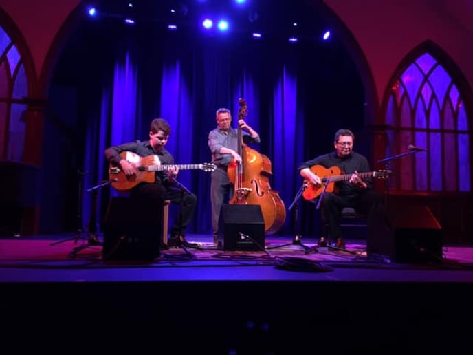 Gallery photo 3 of The Henry Acker Gypsy Jazz Trio