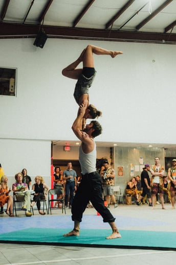 Gallery photo 3 of Ayton & Erica - An Acrobatic Duo