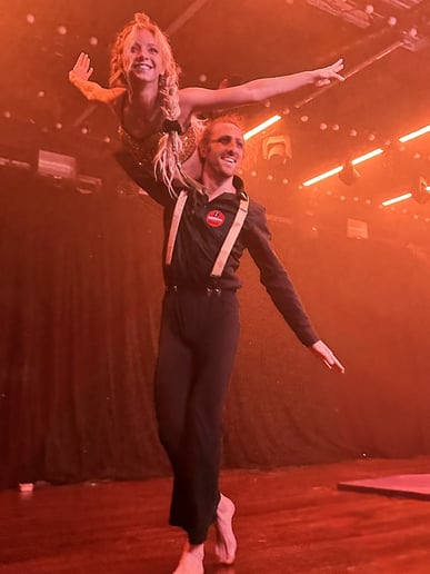 Gallery photo 3 of Acrobatic Duo Performers (Fire Optional)