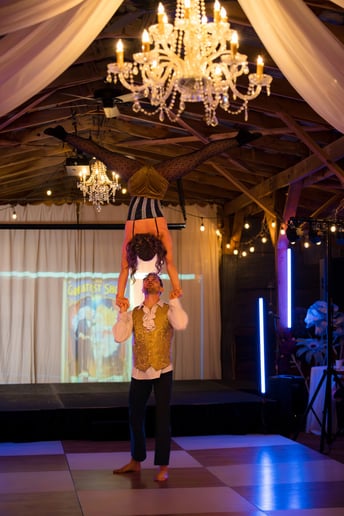 Gallery photo 1 of Acrobatic Duo Performers (Fire Optional)