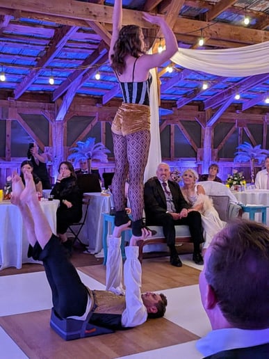 Gallery photo 7 of Acrobatic Duo Performers (Fire Optional)