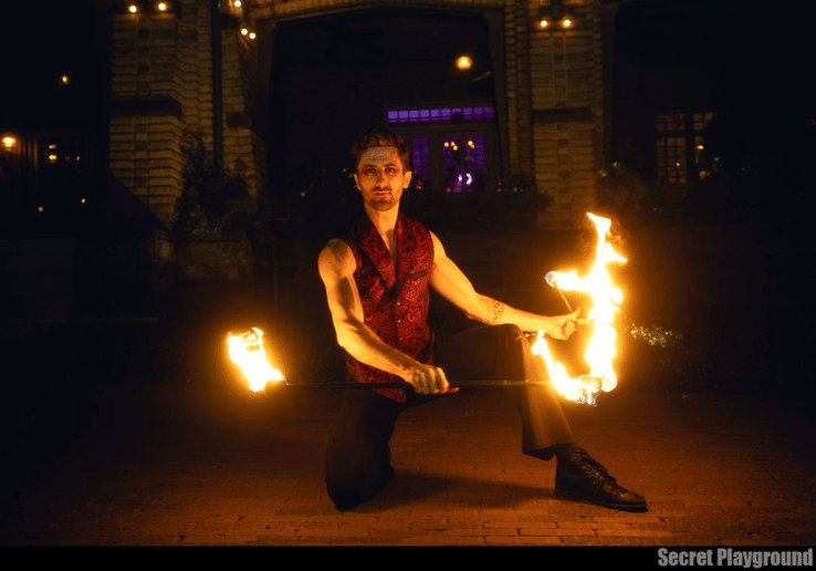 Gallery photo 9 of Acrobatic Duo Performers (Fire Optional)