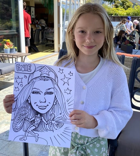 Gallery photo 2 of Action Caricatures by Bill