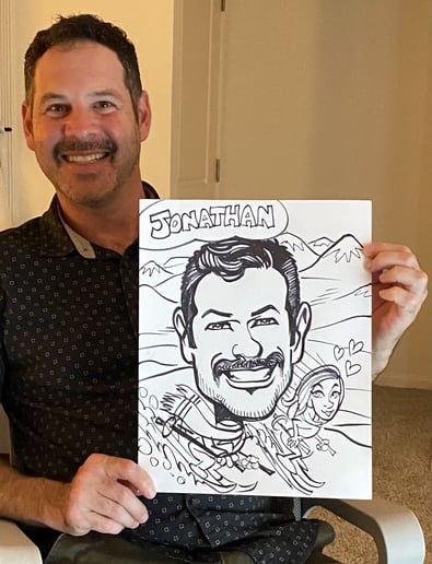 Gallery photo 6 of Action Caricatures by Bill