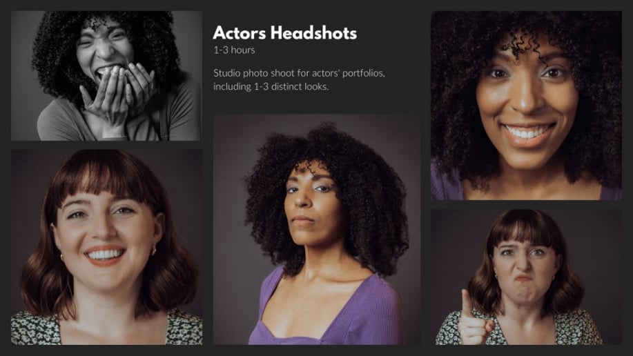 Gallery photo 5 of Actor and business headshot photographer