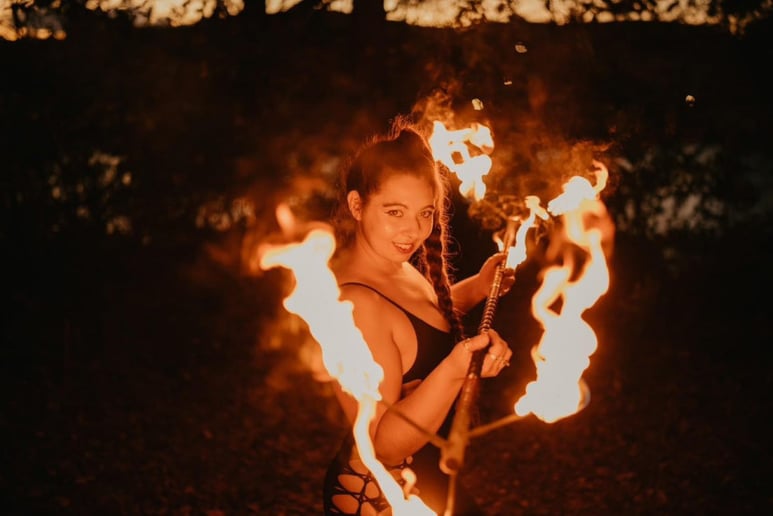 Gallery photo 3 of Aerial Arts & Fire Spinning