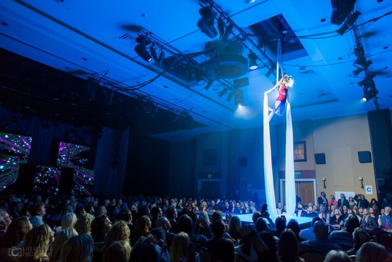 Gallery photo 1 of Aerial Aura | Trapeze, Silks, Circus