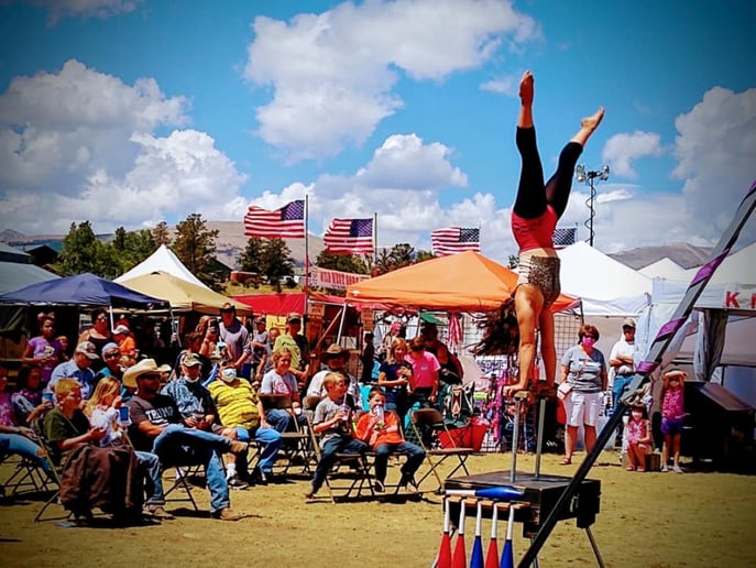 Gallery photo 4 of Aerial Aura | Trapeze, Silks, Circus