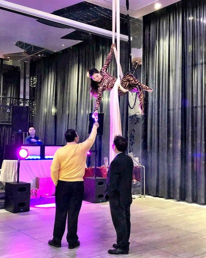 Gallery photo 8 of Magician, Stacking Chair Acrobat, Aerialist