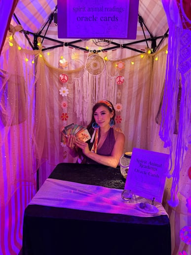 Gallery photo 14 of Christine Lee Cirque- Magician, Stacking Chair Acrobat, Aerialist & Mystics