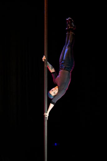 Gallery photo 1 of Layton Hahs - Fabric & Pole Artist
