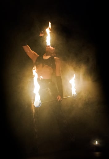 Gallery photo 4 of KC Aerial Arts – Unforgettable Aerial, Fire & LED Entertainment