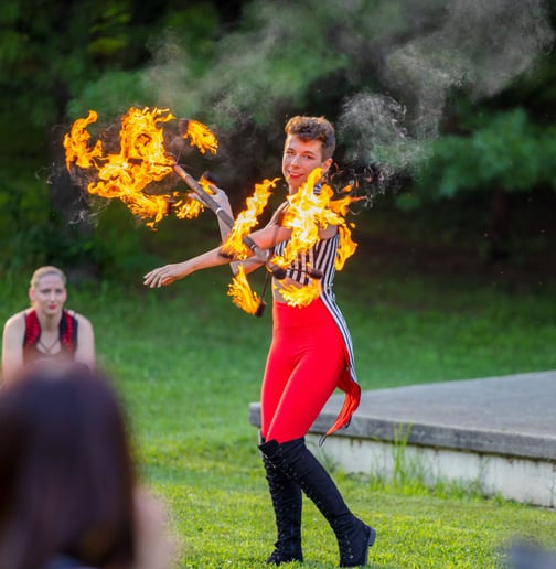 Gallery photo 1 of Aerialist/Fire Performer