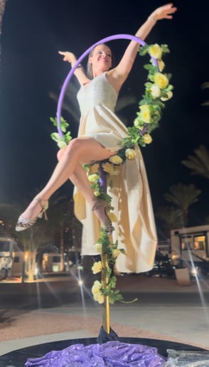 Gallery photo 5 of Aerialist /Lolipop/Champagne Dress Service