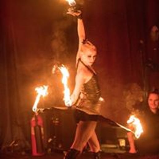 Gallery photo 4 of Aerial, Dance, Fire, and Choreography
