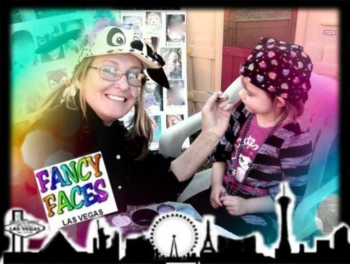 Gallery photo 2 of Affordable Fancy Faces Face Painting - Las Vegas