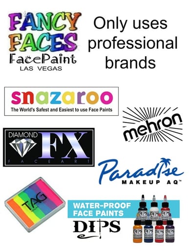Gallery photo 1 of Affordable Fancy Faces Face Painting - Las Vegas