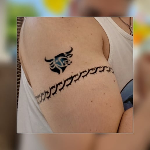 Gallery photo 1 of Airbrush Temporary Tattoo