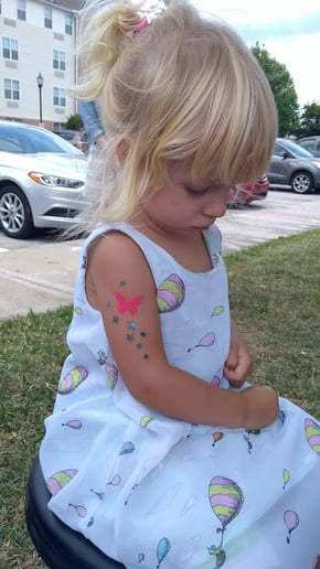 Gallery photo 2 of Airbrush Temporary Tattoo