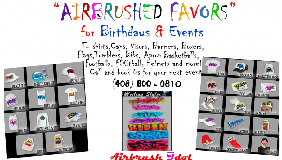 Gallery photo 4 of Airbrush Idol Party Favors