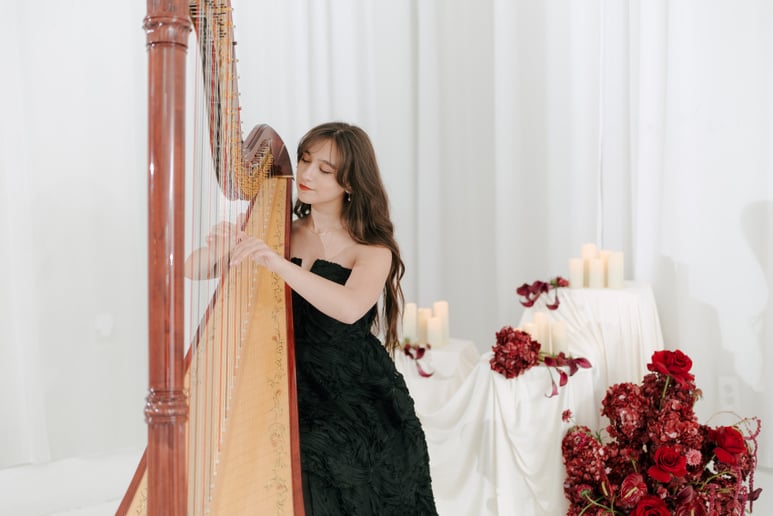 Gallery photo 1 of Alaina Stark, Harpist