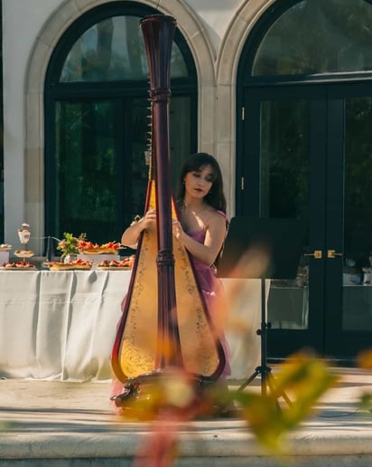 Gallery photo 3 of Alaina Stark, Harpist
