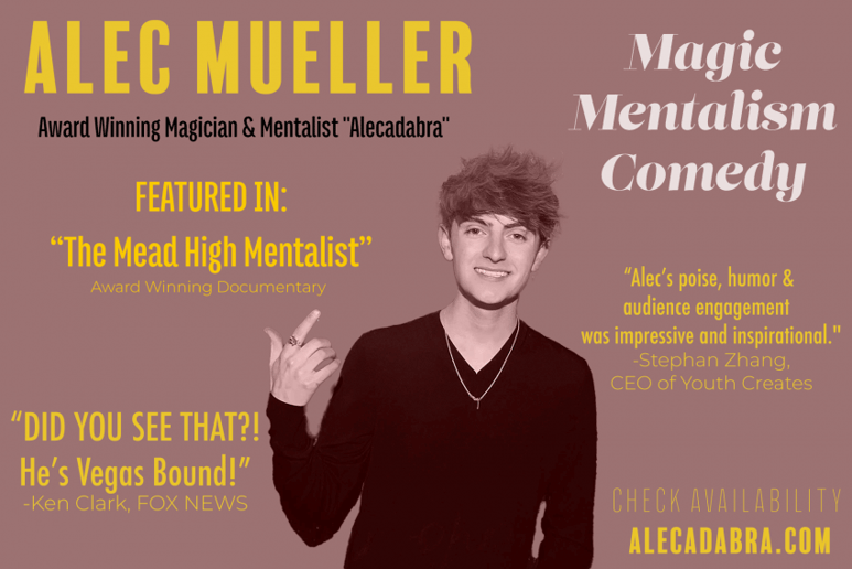 Gallery photo 1 of Alec Mueller - Magician & Mentalist