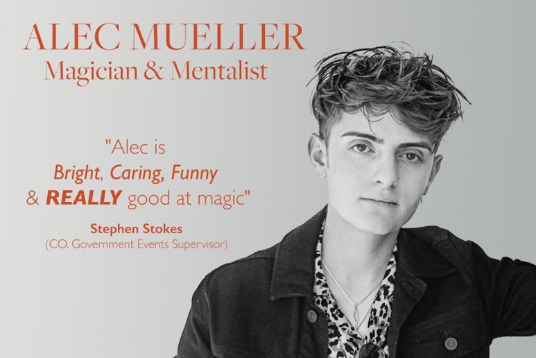 Gallery photo 3 of Alec Mueller - Magician & Mentalist