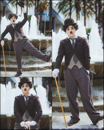 Gallery photo 2 of Allen Waiserman as Charlie Chaplin