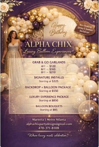 Gallery photo 8 of Alpha Chix Party Decor LLC.