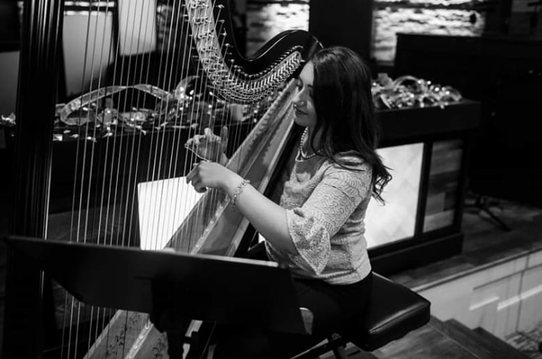 Gallery photo 5 of Alyssa Hall, Professional Harpist