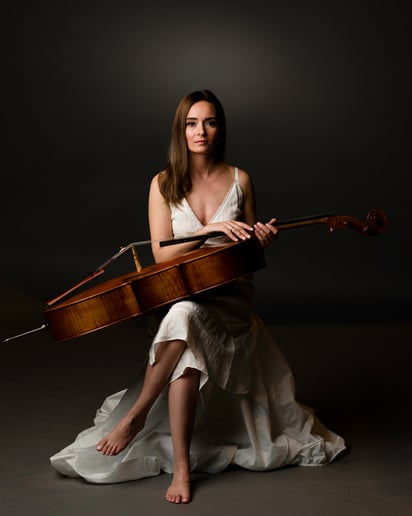 Gallery photo 1 of Amber Walton-Amar, cellist and string co-ordinator