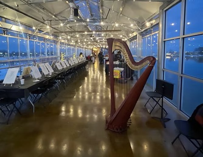 Gallery photo 2 of Andrea McGaugh, harpist and singer