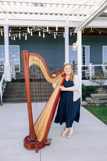 Gallery photo 4 of Andrea McGaugh, harpist and singer