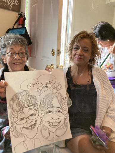 Gallery photo 3 of Andrea Michel artist and clown