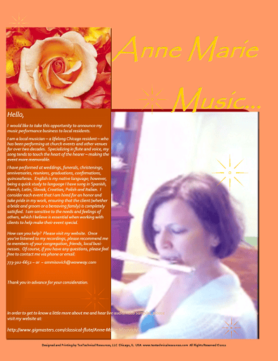 Gallery photo 3 of Anne Marie Music