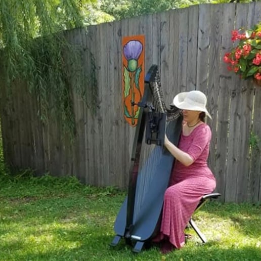 Gallery photo 4 of Annette Bjorling - Harpist