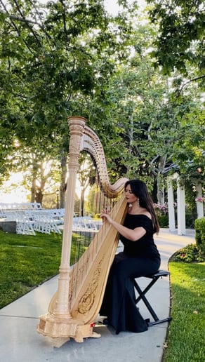 Gallery photo 2 of Anya Garipoli, Wedding + Event Harpist